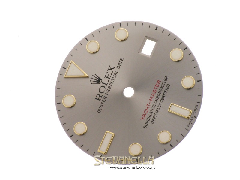 Silver rolex yacht master clearance